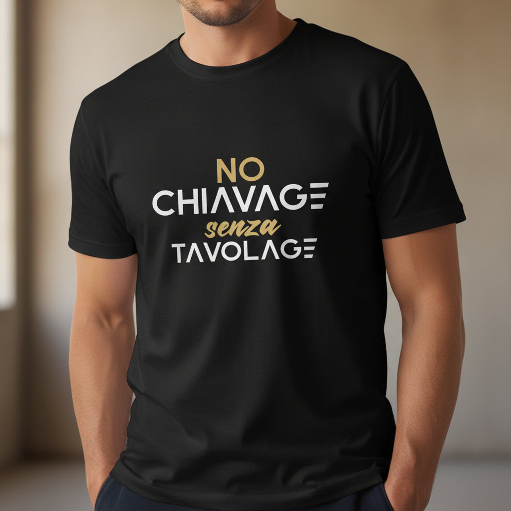TSHIRT NO CHIAVAGE
